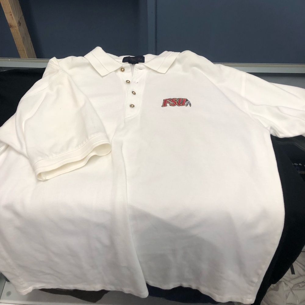 FSU polo shirt Florida state university shirt vtg